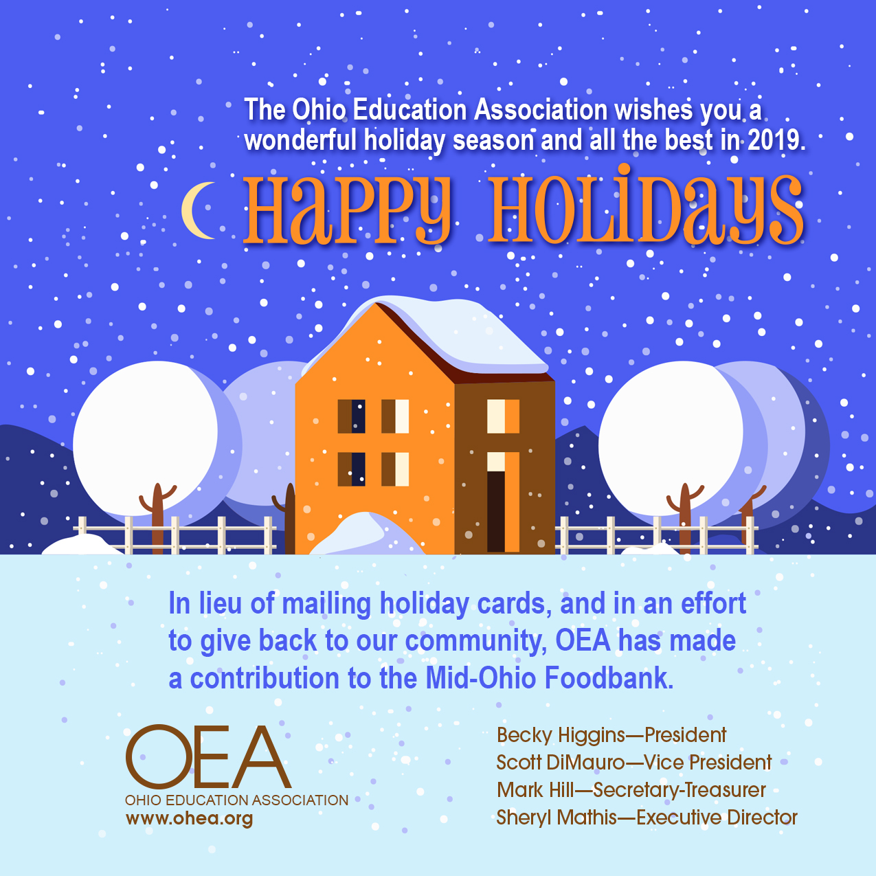 Image: Holiday Greetings From OEA