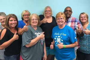 Image: Group photo of the new Maysville Classified Education Association