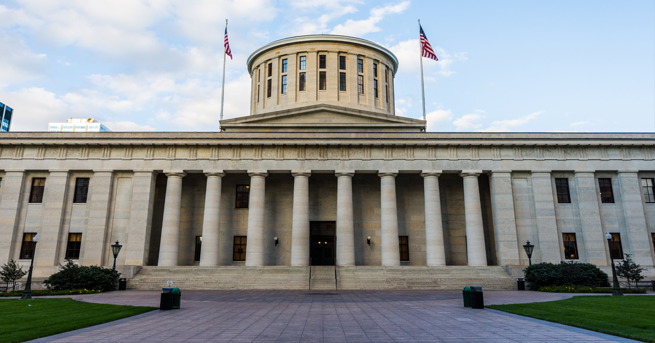 Image: Ohio Statehouse, OEA Educator Lobby Day