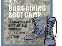 Image: OEA Bargaining Boot Camp Logo