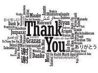 Image: Multi-language Thank You