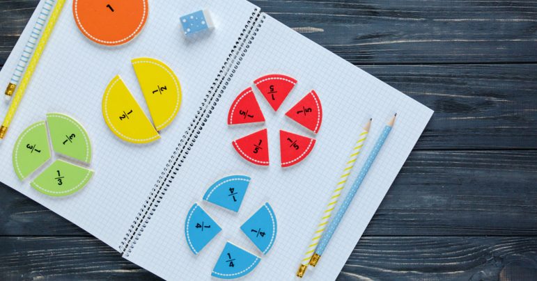 Image: Fractions, grades 1-5