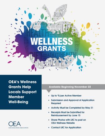 Wellness Grants flyer