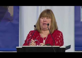 Remarks by Ohio Education Association President Becky Higgins during the Ohio Education Association's Spring Representative Assembly, May 11, 2018. Ohio Education Association President's Address